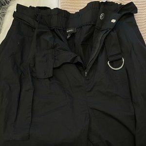 baggy pants with slim waist band